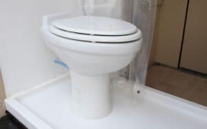 rear toilet in promaster RV