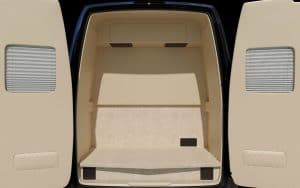 rear storage compartment