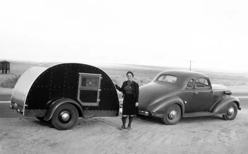 The History of the Iconic Teardrop Camper