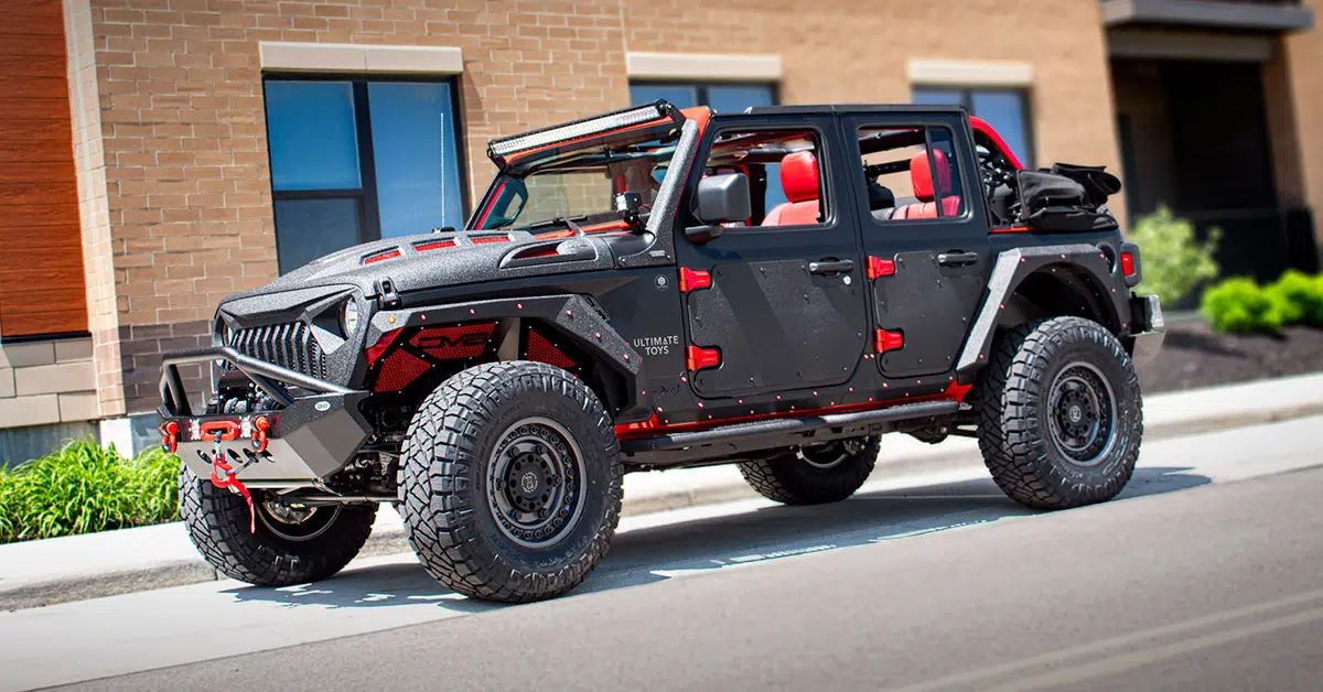 ultimate jeep on the road