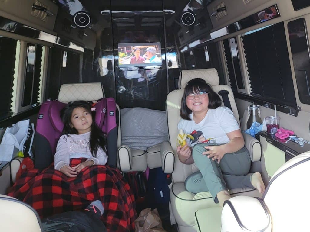 kids enjoying the mothership - traveler